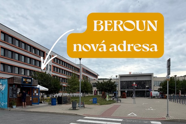 DŮLEŽITÉ: V Berouně budeme od 12.11 na nové adrese